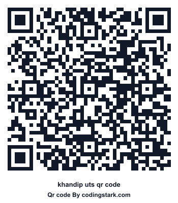 Khandip UTS QR Code