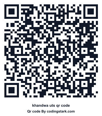 Khandwa UTS QR Code