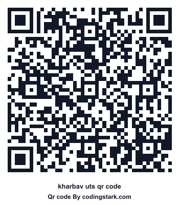 Kharbav UTS QR Code