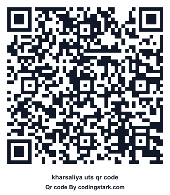 Kharsaliya UTS QR Code