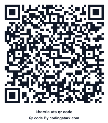 Kharsia UTS QR Code