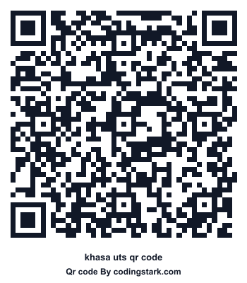 Khasa UTS QR Code