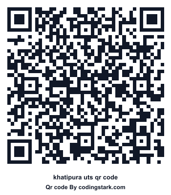 Khatipura UTS QR Code