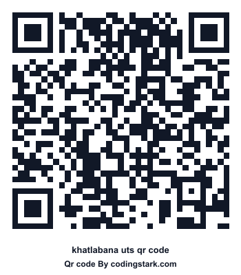 Khatlabana UTS QR Code