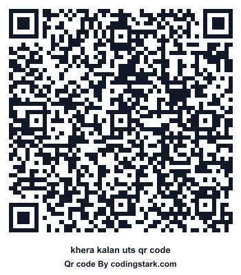 Khera Kalan UTS QR Code