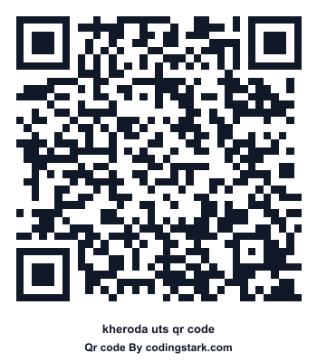 Kheroda UTS QR Code