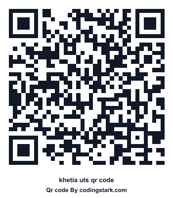 Khetia UTS QR Code