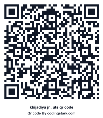 Khijadiya Jn. UTS QR Code