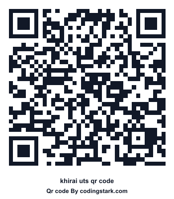 Khirai UTS QR Code