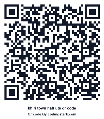 Khiri Town Halt UTS QR Code