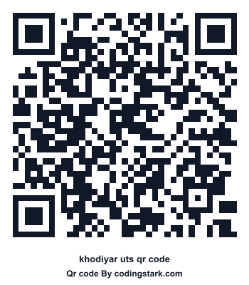 Khodiyar UTS QR Code