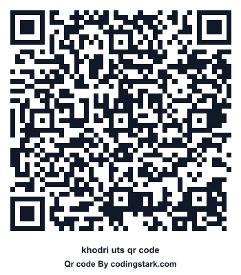 Khodri UTS QR Code