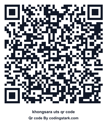 Khongsara UTS QR Code
