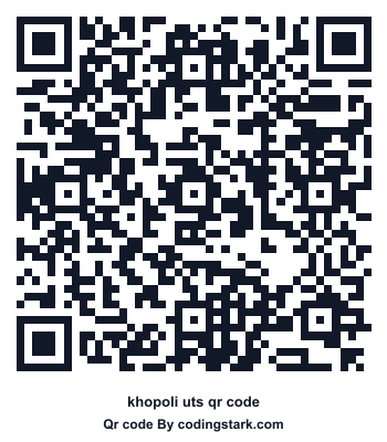 Khopoli UTS QR Code