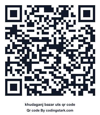Khudaganj Bazar UTS QR Code