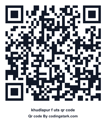 Khudlapur F UTS QR Code