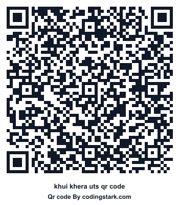 Khui Khera UTS QR Code