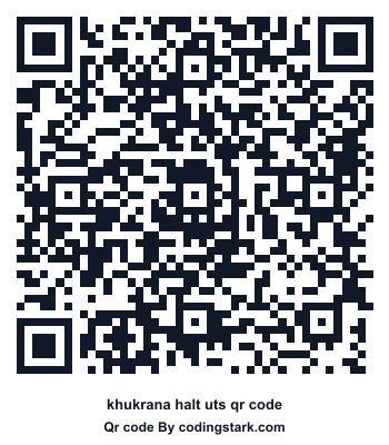 Khukrana Halt UTS QR Code