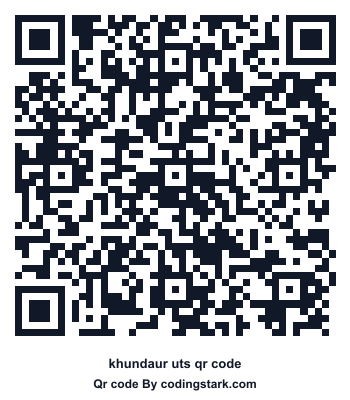 Khundaur UTS QR Code