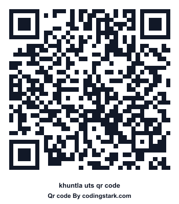 Khuntla UTS QR Code