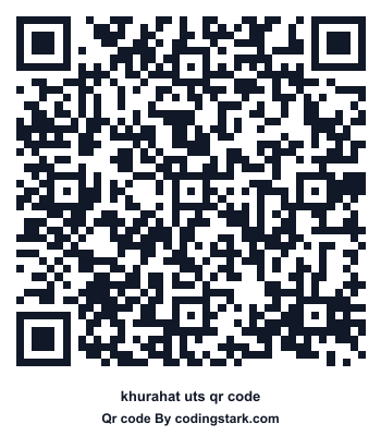 Khurahat UTS QR Code
