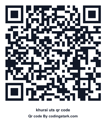 Khurai UTS QR Code