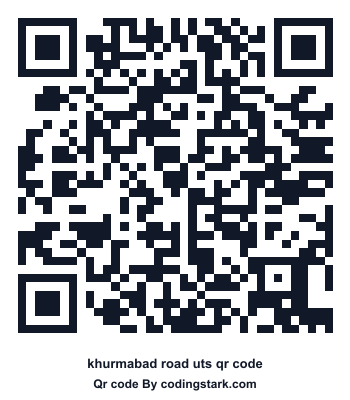 Khurmabad Road UTS QR Code
