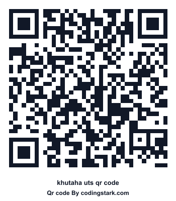 Khutaha UTS QR Code