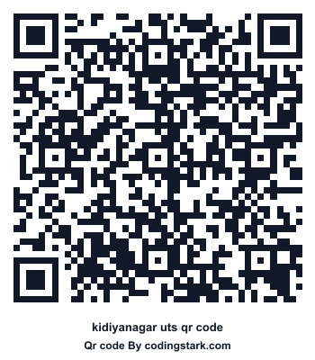 Kidiyanagar UTS QR Code