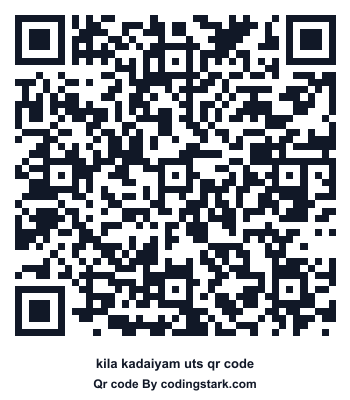 Kila Kadaiyam UTS QR Code