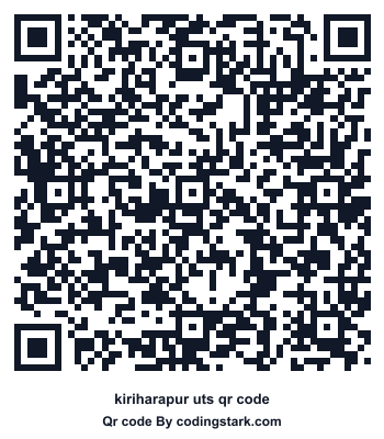 Kiriharapur UTS QR Code