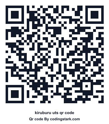 Kiruburu UTS QR Code