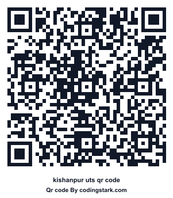 Kishanpur UTS QR Code