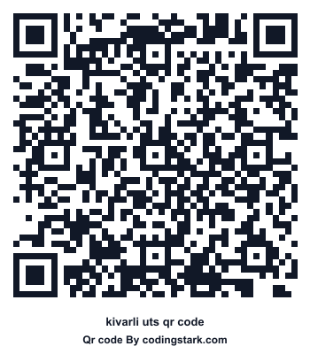Kivarli UTS QR Code