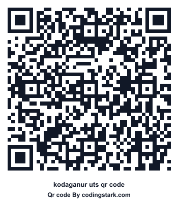 Kodaganur UTS QR Code