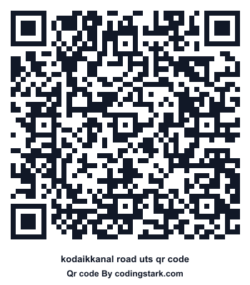 Kodaikkanal Road UTS QR Code