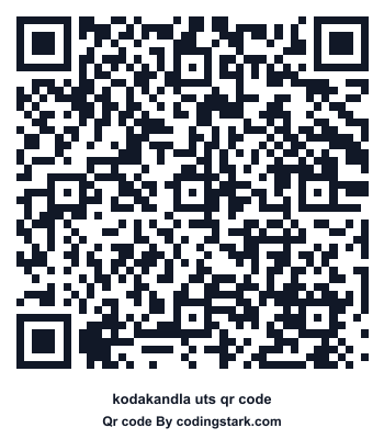 Kodakandla UTS QR Code