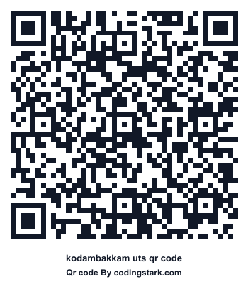 Kodambakkam UTS QR Code