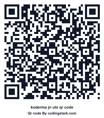 Koderma Jn UTS QR Code
