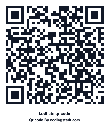 Kodi UTS QR Code