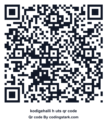 Kodigehalli H UTS QR Code