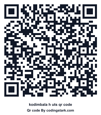 Kodimbala H UTS QR Code