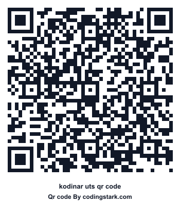 Kodinar UTS QR Code