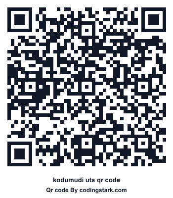 Kodumudi UTS QR Code