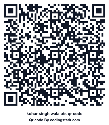 Kohar Singh Wala UTS QR Code