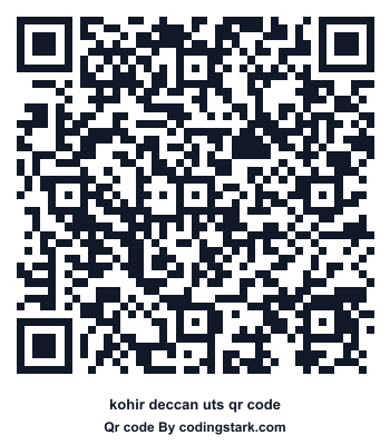 Kohir Deccan UTS QR Code
