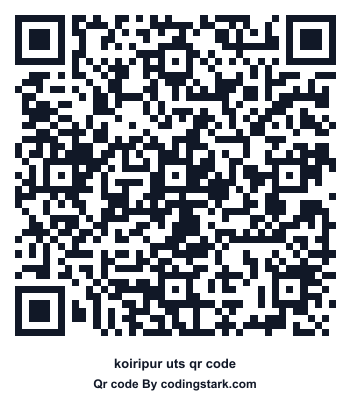 Koiripur UTS QR Code