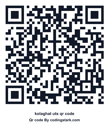 Kolaghat UTS QR Code