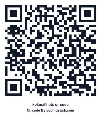 Kolanalli UTS QR Code