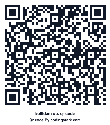 Kollidam UTS QR Code